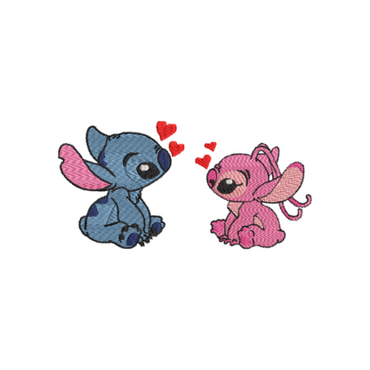 Lilo & Stitch Couple Hoodies - Adorable, Comfortable & High-Quality